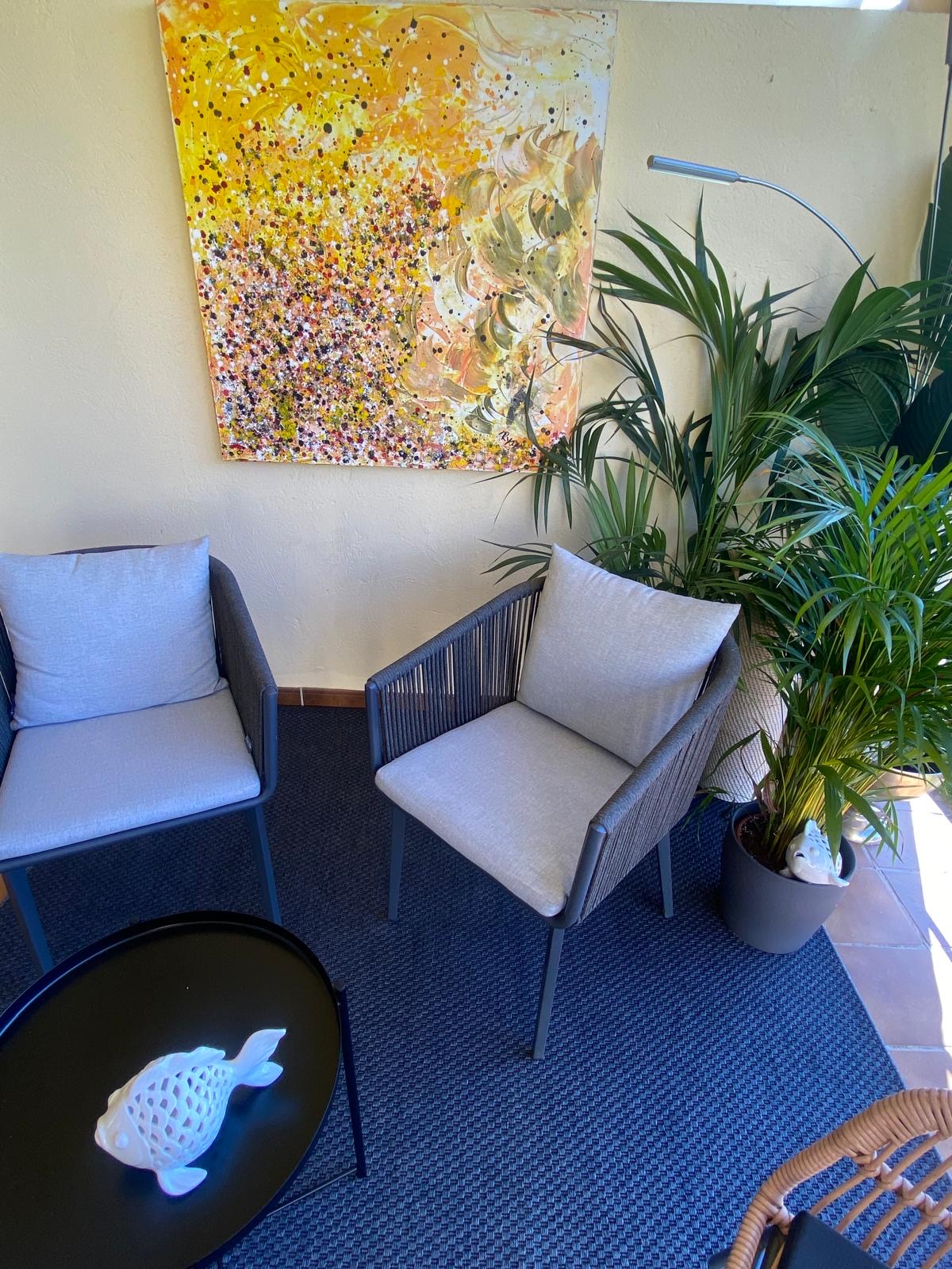 Einblick in Atelier und Galerie